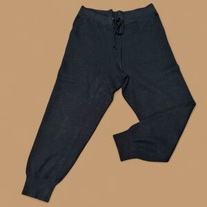 TAHARI THICK KNIT COZY JOGGERS, Size XL